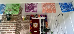 An example of papel picado for fiesta